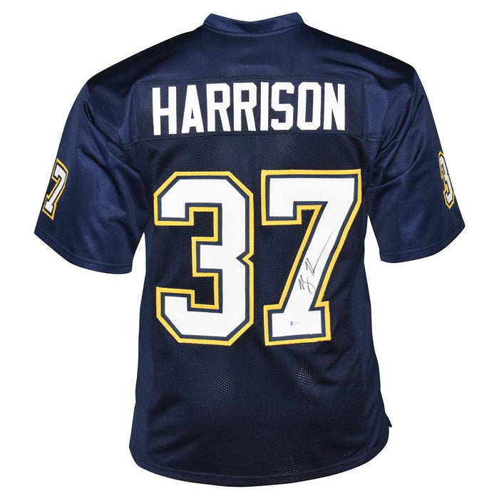RODNEY HARRISON AUTOGRAPHED SAN DIEGO CHARGERS JERSEY BECKETT