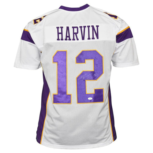 RSA Percy Harvin Signed Minnesota Purple Football Jersey (JSA)