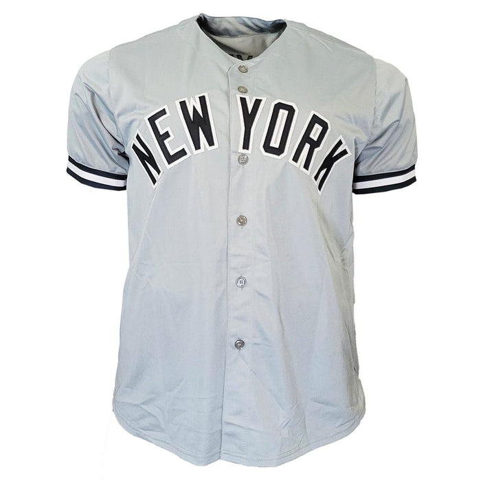 Charlie Hayes Signed New York Grey Baseball Jersey (JSA) - RSA