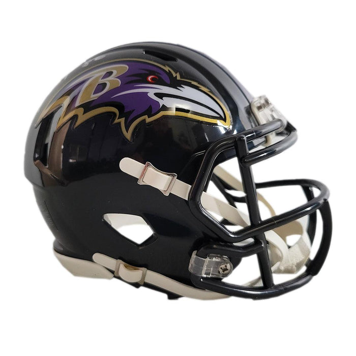 Todd Heap Signed Baltimore Ravens Speed Mini Replica Football Helmet ( — RSA