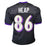 Todd Heap Signed Baltimore Black Football Jersey (JSA) - RSA