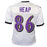 Todd Heap Signed Baltimore White Football Jersey (JSA) - RSA