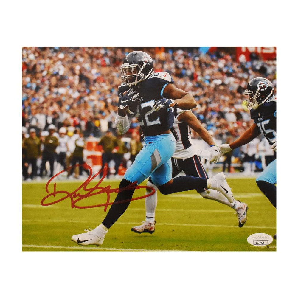 Derrick Henry Signed Framed 8x10 Tennessee Titans Photo JSA