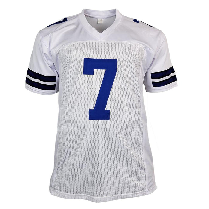 Drew Henson Signed Dallas White Football Jersey (PSA) - RSA