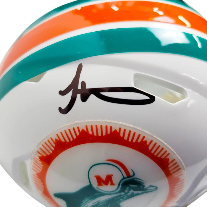 Tyreek Hill Miami Dolphins Autographed Football Speed Mini-Helmet - Dynasty  Sports & Framing