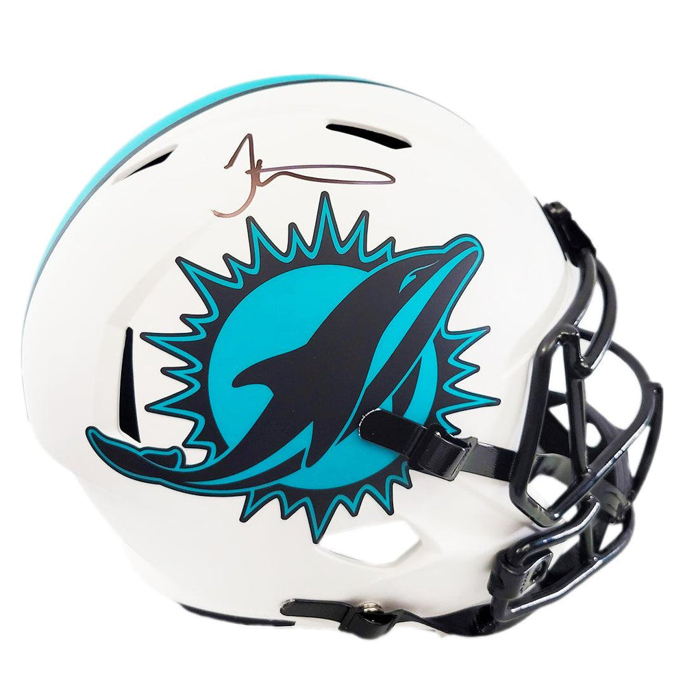 Miami Dolphins Lunar Eclipse Speed Riddell Mini Football Helmet
