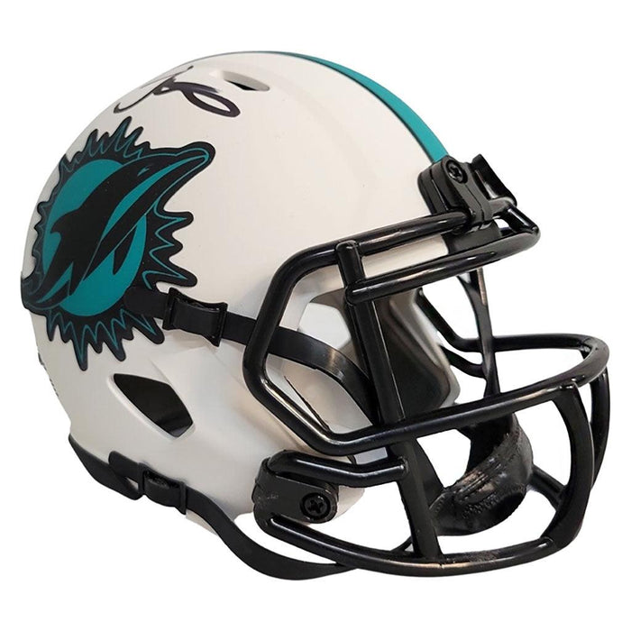 Miami Dolphins Mini Football Helmet Signed by Tyreek Hill