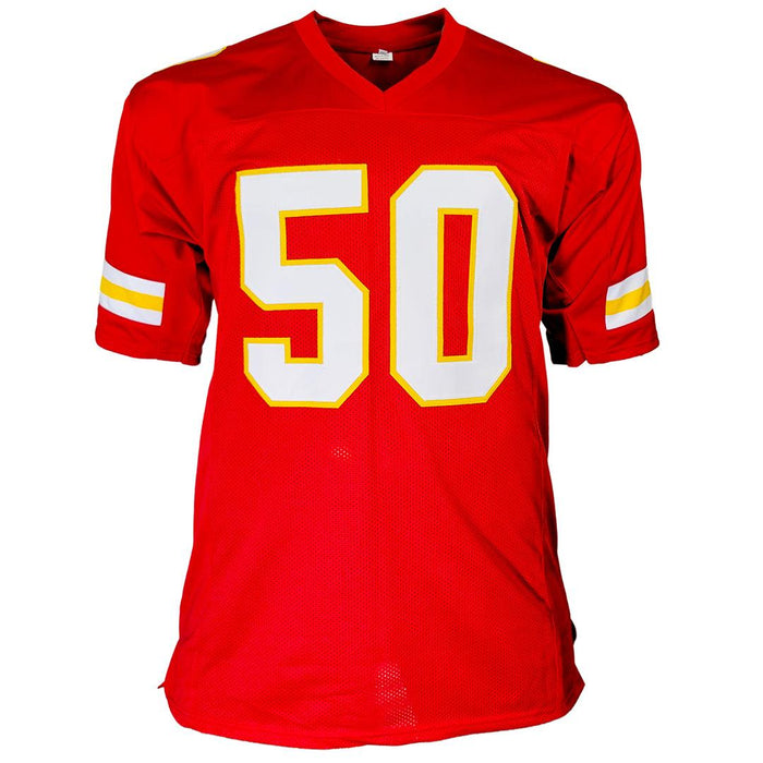 Justin Houston Signed Kansas City Red Football Jersey JSA RSA