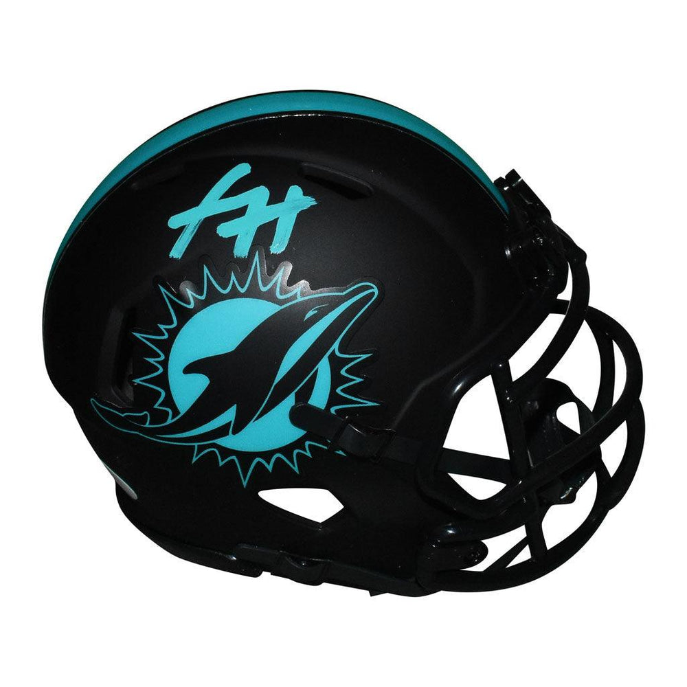 Xavien Howard Signed Miami Dolphins Eclipse Speed Mini Replica Football Helmet (JSA) - RSA
