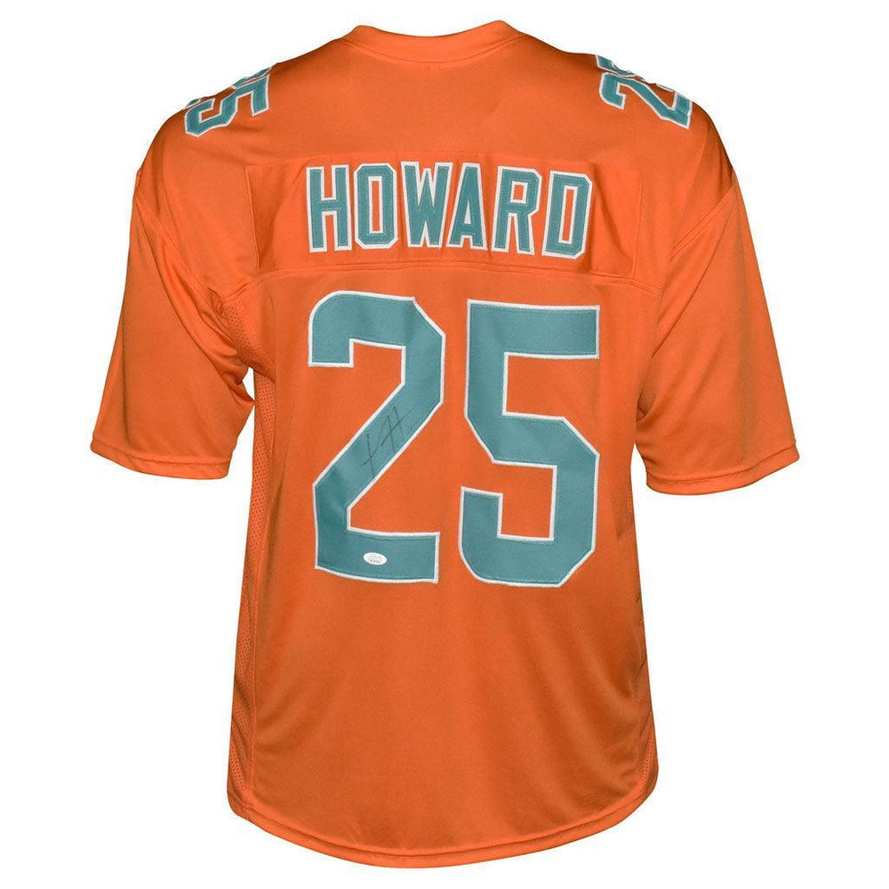 Xavien Howard Signed Miami Orange Football Jersey (JSA) - RSA