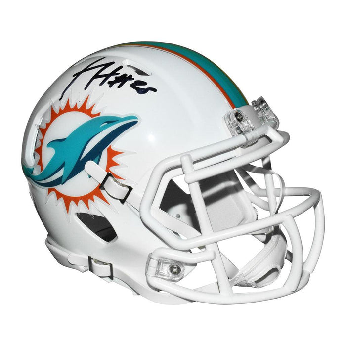 Xavien Howard Signed Miami Dolphins Speed Mini Football Helmet (JSA) - RSA