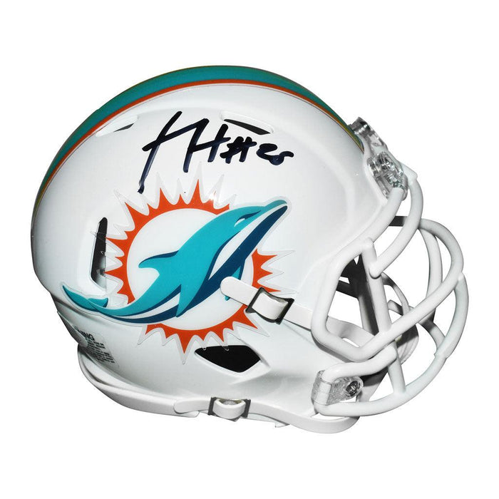 Xavien Howard Signed Miami Dolphins Speed Mini Football Helmet (JSA) - RSA
