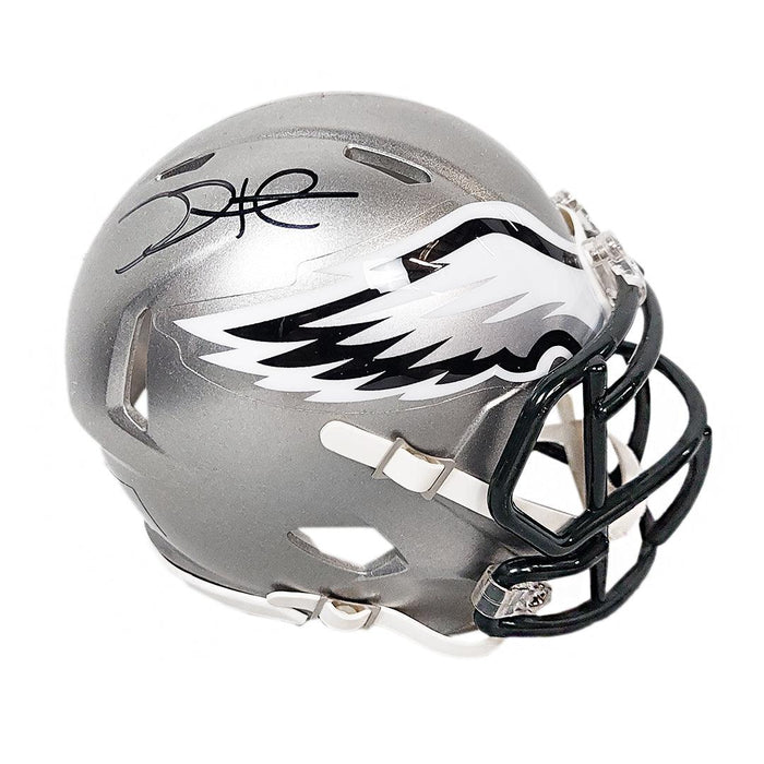 Jalen Hurts Autographed Philadelphia Eagles Mini Helmet - JSA