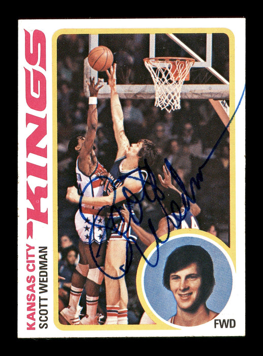 Scott Wedman Autographed 1978-79 Topps Card #79 Los Angeles Lakers SKU #167359 - RSA