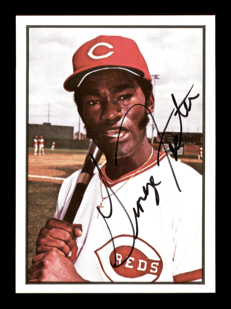  George Foster autographed Baseball Card (Cincinnati