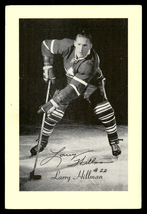 Larry Hillman Autographed 1944-63 Beehive Group 2 4.5x6.5 Photo Toronto Maple Leafs SKU #176673 - RSA