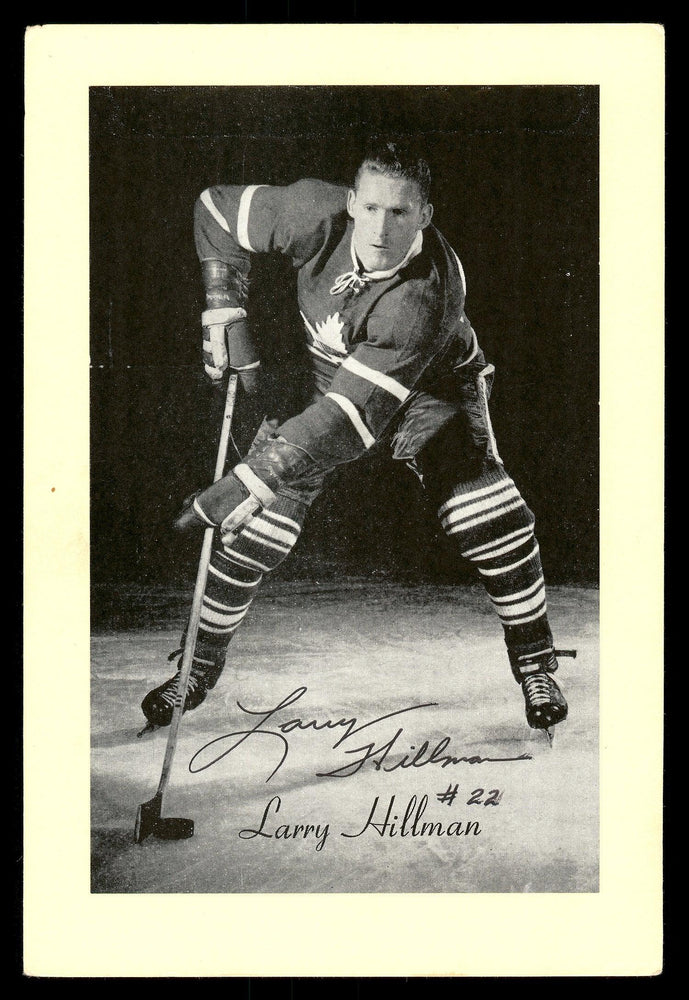 Larry Hillman Autographed 1944-63 Beehive Group 2 4.5x6.5 Photo Toronto Maple Leafs SKU #176673 - RSA
