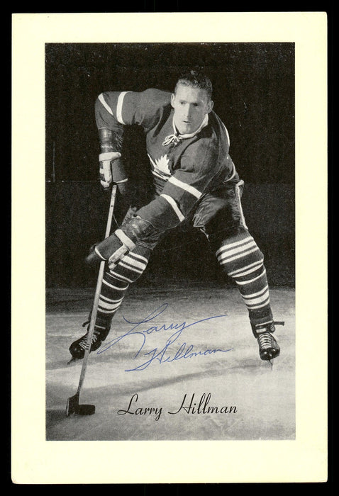 Larry Hillman Autographed 1944-63 Beehive Group 2 4.5x6.5 Photo Toronto Maple Leafs SKU #176688 - RSA