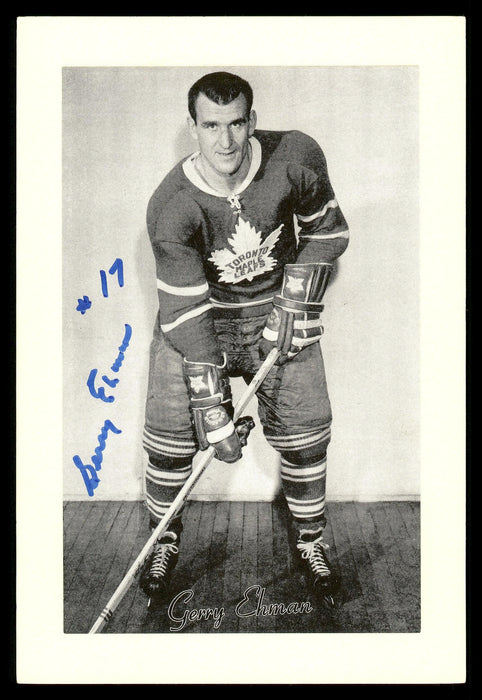 Gerry Ehman Autographed 1944-63 Beehive Group 2 4.5x6.5 Photo Toronto Maple Leafs SKU #176716 - RSA