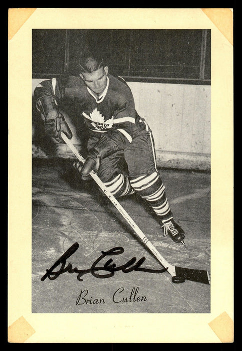 Brian Cullen Autographed 1944-63 Beehive Group 2 4.5x6.5 Photo Toronto Maple Leafs SKU #176732 - RSA