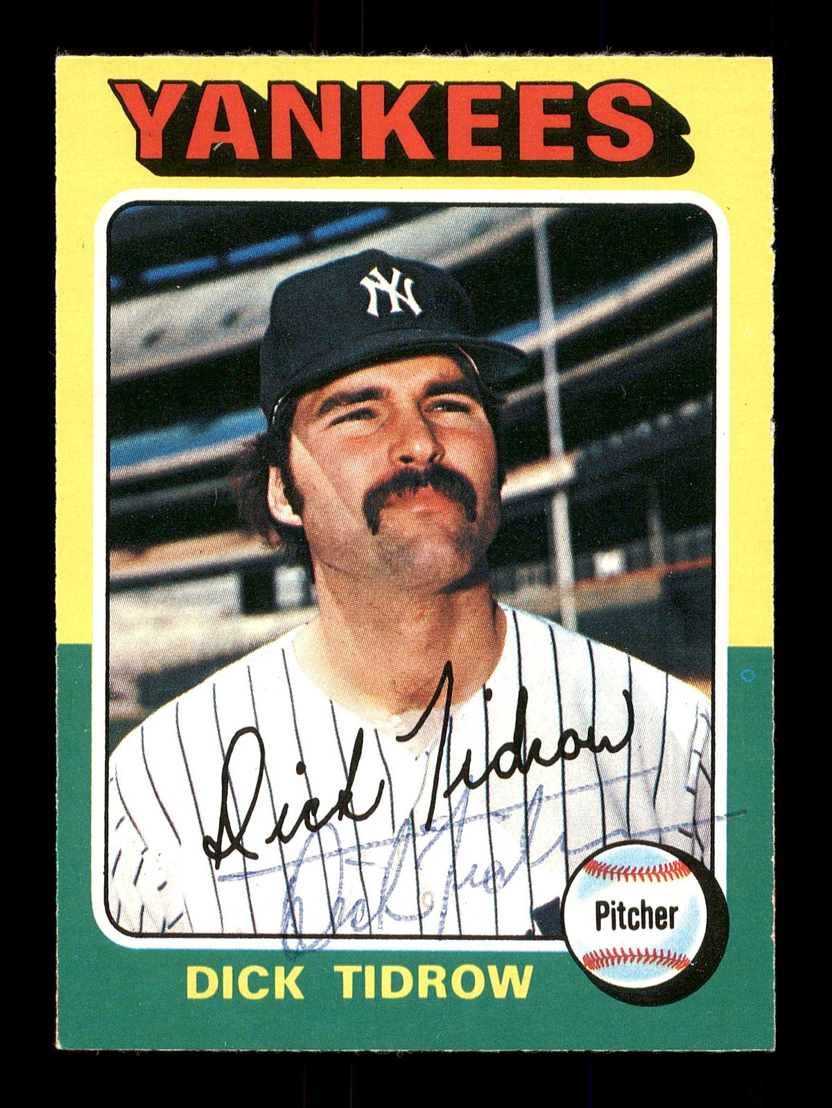 Dick Tidrow Autographed 1975 O-Pee-Chee Card #241 New York Yankees SKU — RSA