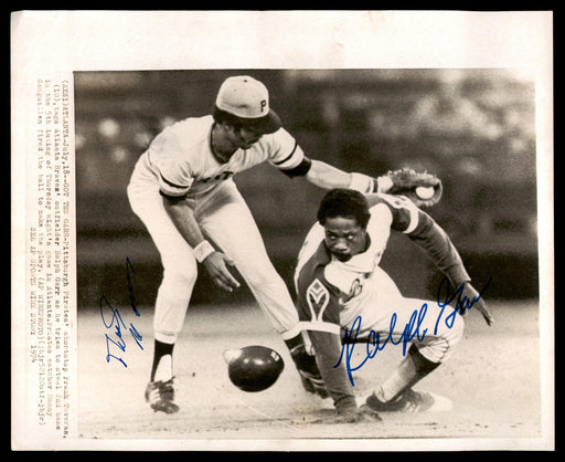 Frank Taveras & Ralph Garr Autographed 8x10 AP Photo SKU #185473 - RSA