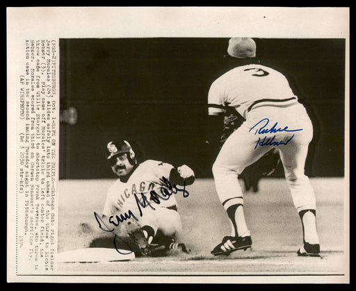 Richie Hebner & Jerry Morales Autographed 8x10 AP Photo SKU #185476 - RSA