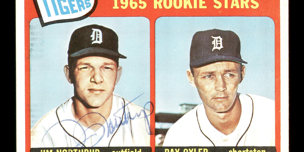 Jim Northrup Autographed 1965 Topps Rookie Card #259 Detroit Tigers SKU  #170451