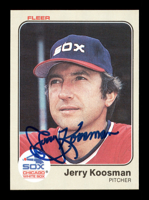 Lot Detail - 1983 Jerry Koosman Chicago White Sox Game-Used & Autographed  Road Jersey (JSA • Graded 10)