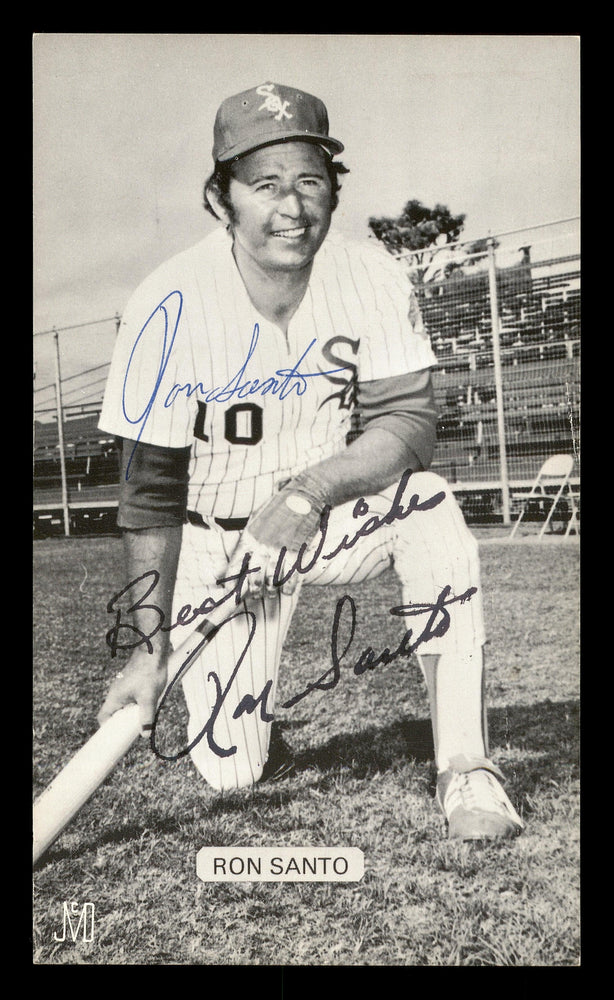 Ron Santo Autographed Memorabilia