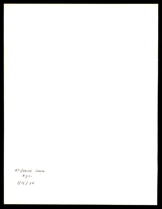 Paddy Young Autographed 8x10 Photo "To Joe Best Wishes" Vintage Signature SKU #186821 - RSA