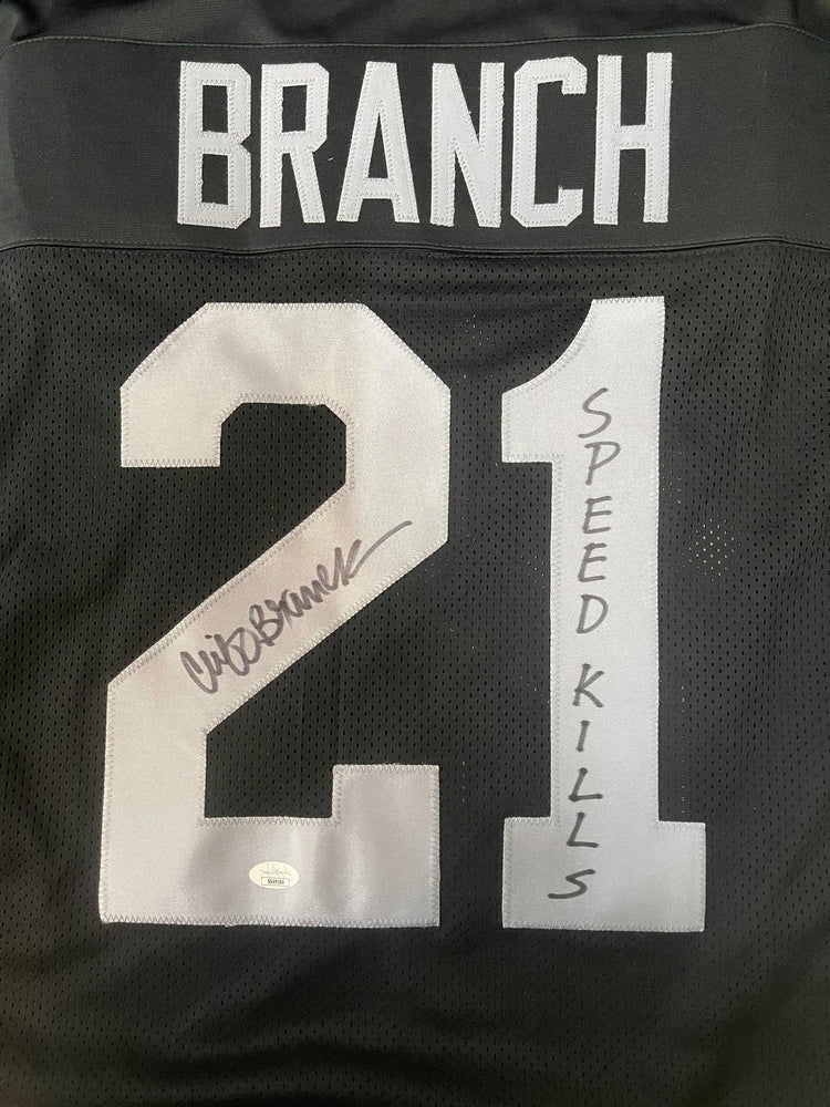 Cliff Branch Signed Jersey (JSA)