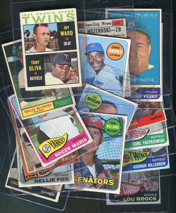  1964 Topps # 55 Ernie Banks Chicago Cubs (Baseball
