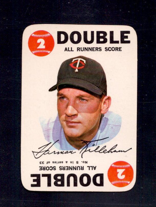 1968 Harmon Killebrew Topps Game #5 Twins Baseball Card - RSA