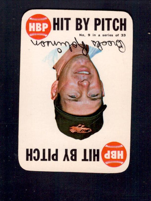 1968 Brooks Robinson Topps Game #9 Orioles Baseball Card - RSA