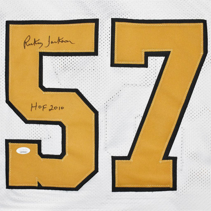 Rickey Jackson Signed New Orleans Saints Jersey Inscribed HOF