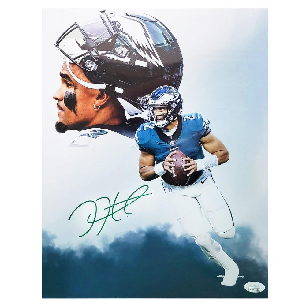 Jalen Hurts Signed Philadelphia 11x14 Football Photo (JSA) — RSA