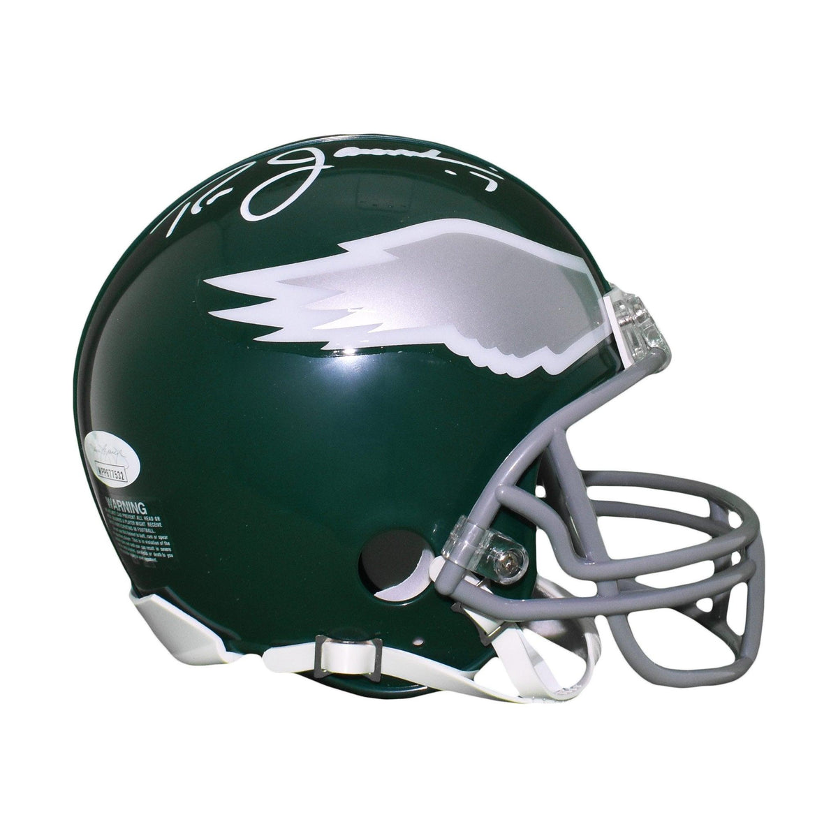 Ron Jaworski Philadelphia Eagles Autographed Riddell Throwback