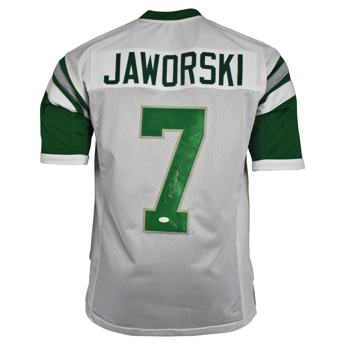 RON JAWORSKI Autographed Custom EAGLES Jersey - PSA DNA COA