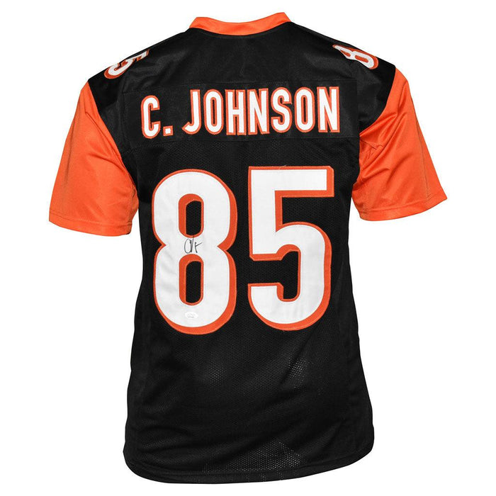 Chad Johnson Signed Cincinnati Black Football Jersey Beckett RSA