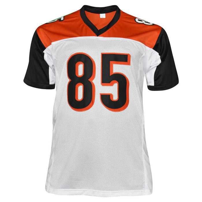 Chad Johnson Signed Ochocinco Cincinnati Pro White Football Jersey