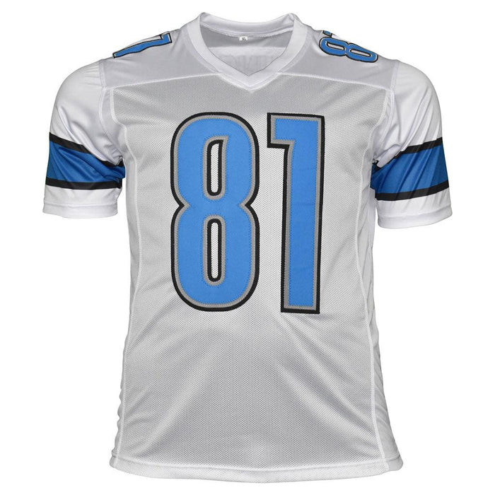 Nike Detroit Lions No.81 Calvin Johnson White Elite Stitched Football Jersey