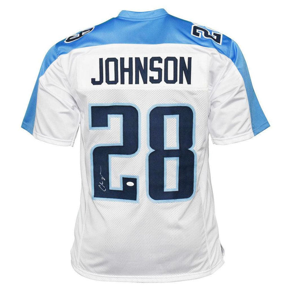 Chris johnson autographed top jersey