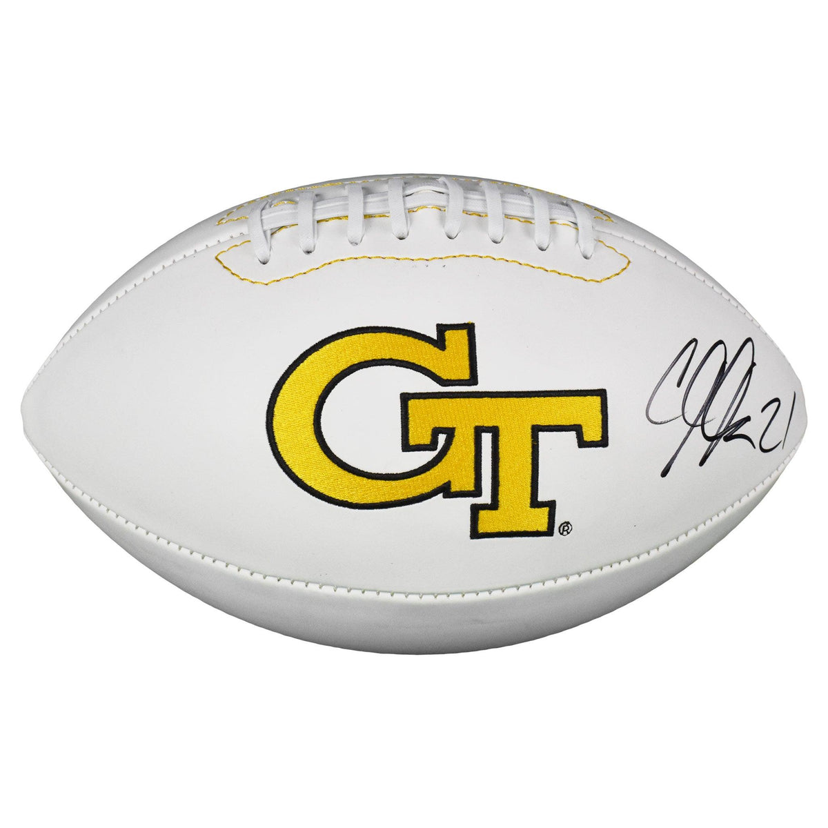 Autographed CALVIN JOHNSON Georgia Tech Yellow Jackets 8x10 Photo - Main  Line Autographs