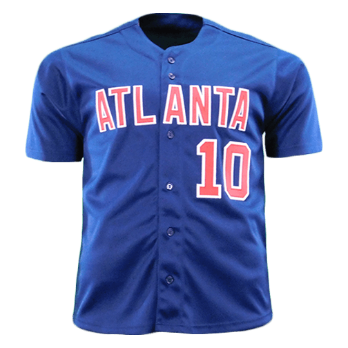 Chipper Jones Blue MLB Jerseys for sale