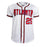 Andruw Jones Signed Atlanta White Silver Signature Baseball Jersey (JSA) - RSA