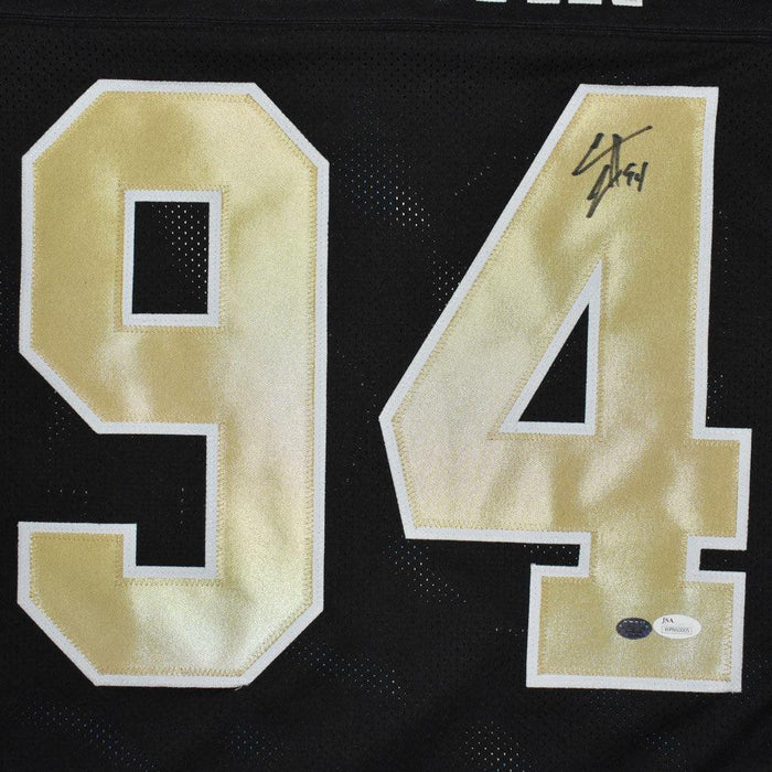 Cam Jordan Signed New Orleans Pro Black Football Jersey (JSA) — RSA