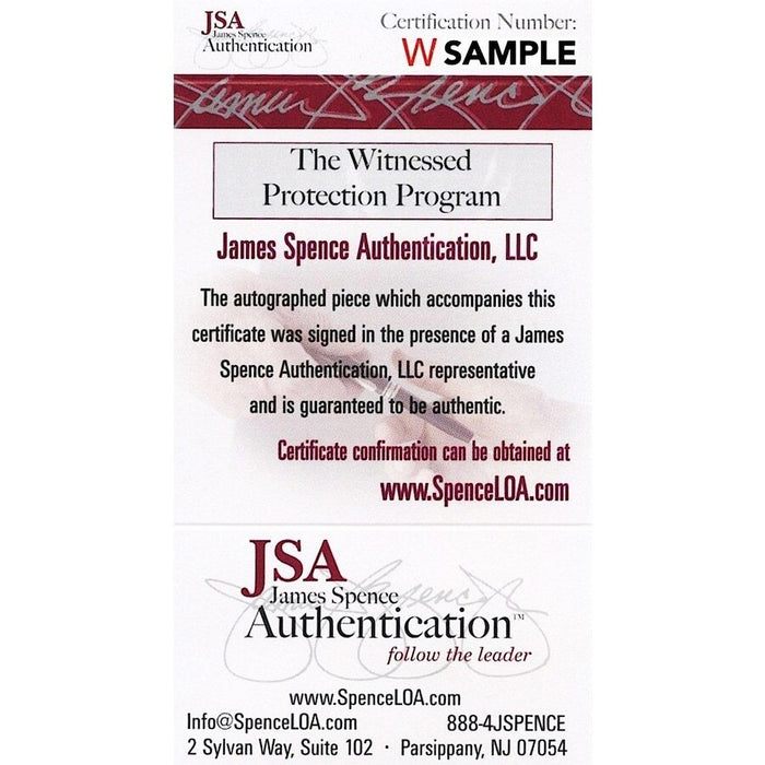 O. J. Simpson Autographed White Pro Style Stat Jersey - JSA W Auth *2