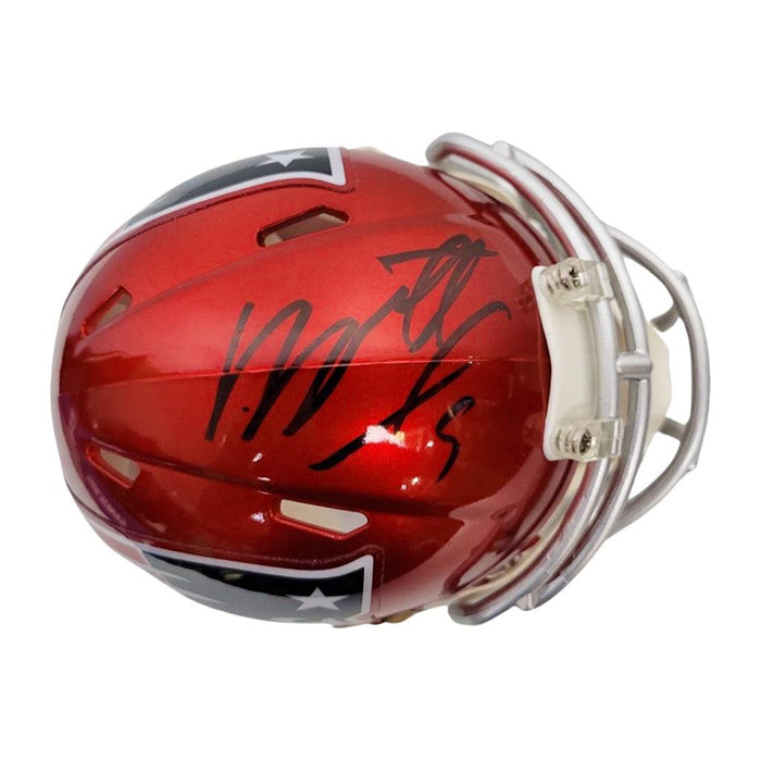 Matthew Judon Signed New England Patriots Flash Speed Mini