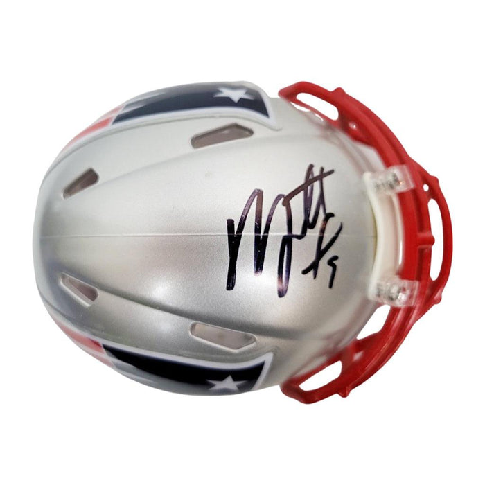 Matthew Judon Signed New England Patriots Flash Speed Mini Football He — RSA